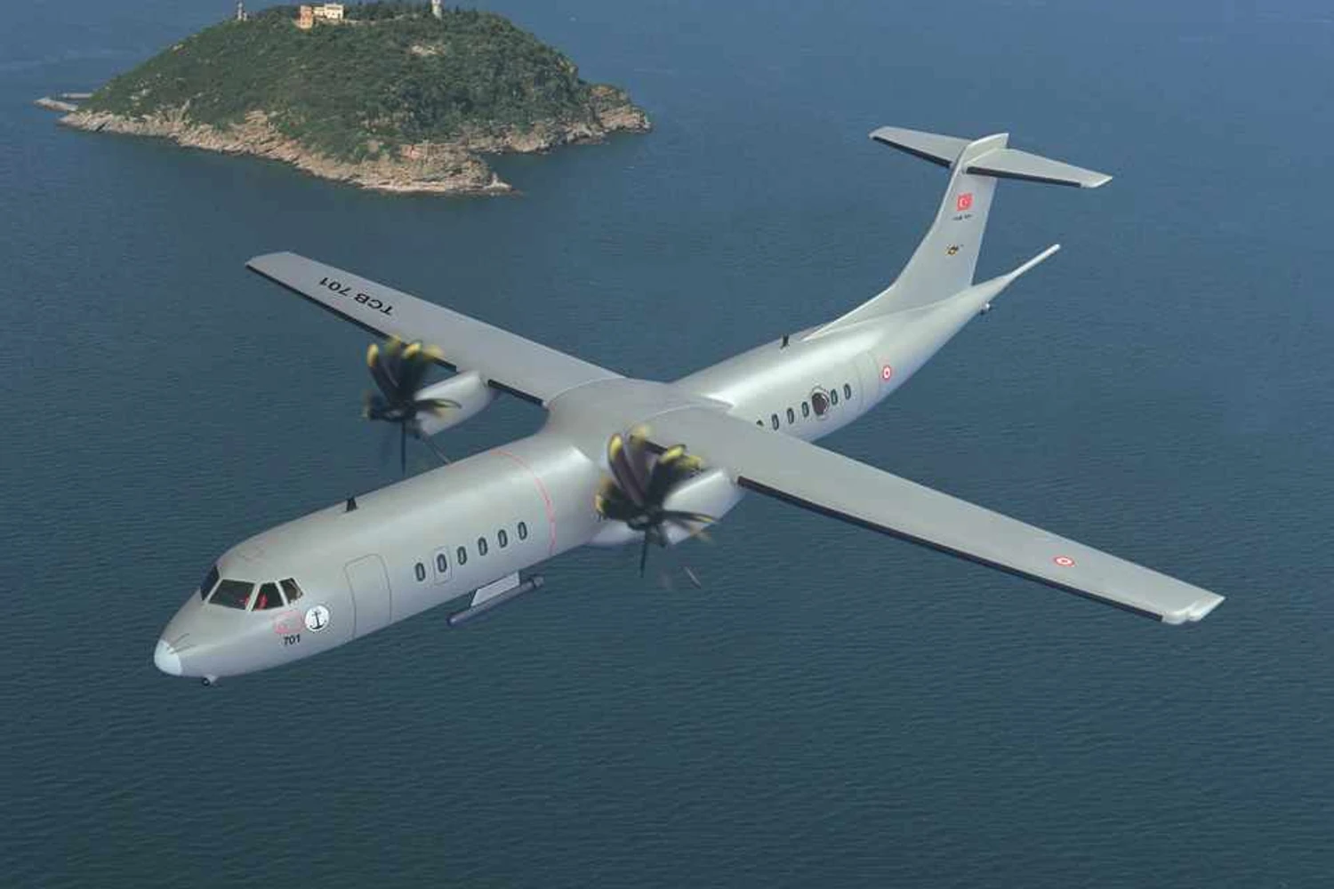 Força Aérea Italiana encomenda ATR 72 de patrulha marítima