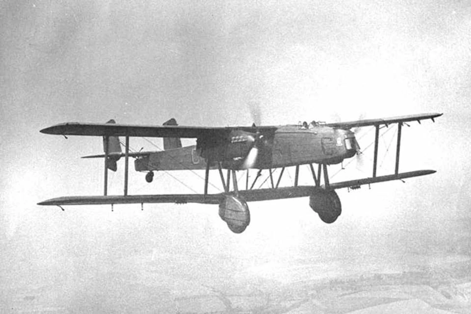 Handley Page Heyford, o último dos grandes biplanos
