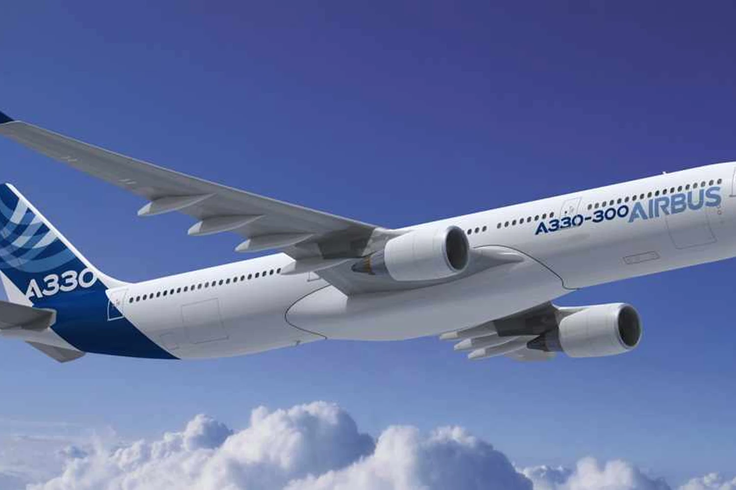 O A330 é utilizado no Brasil pelas companhias aéreas TAM, Azul e Avianca (Foto - Airbus)