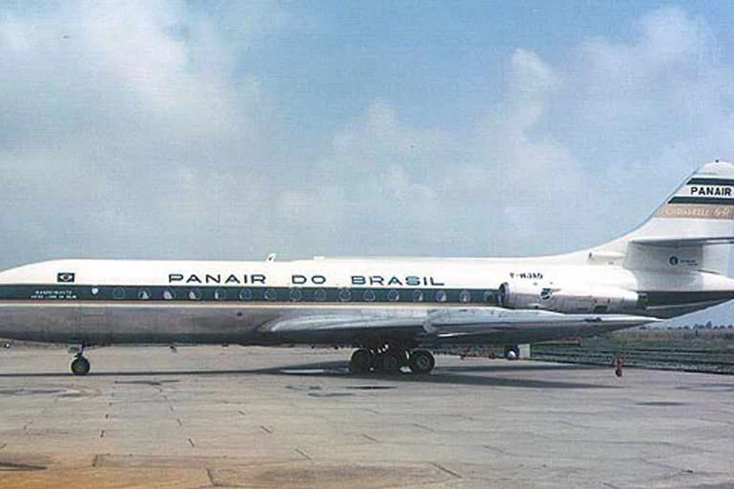 Os Sud Aviation Caravelle VI-R foram os últimos jatos da Panair do Brasil