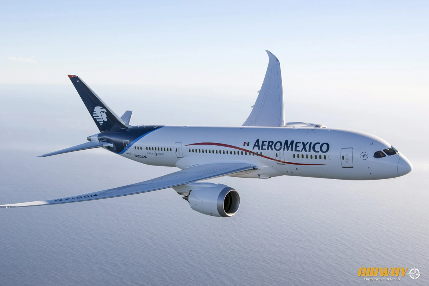 A Aeroméxico voltará a colocar o Rio de Janeiro na rota do 787