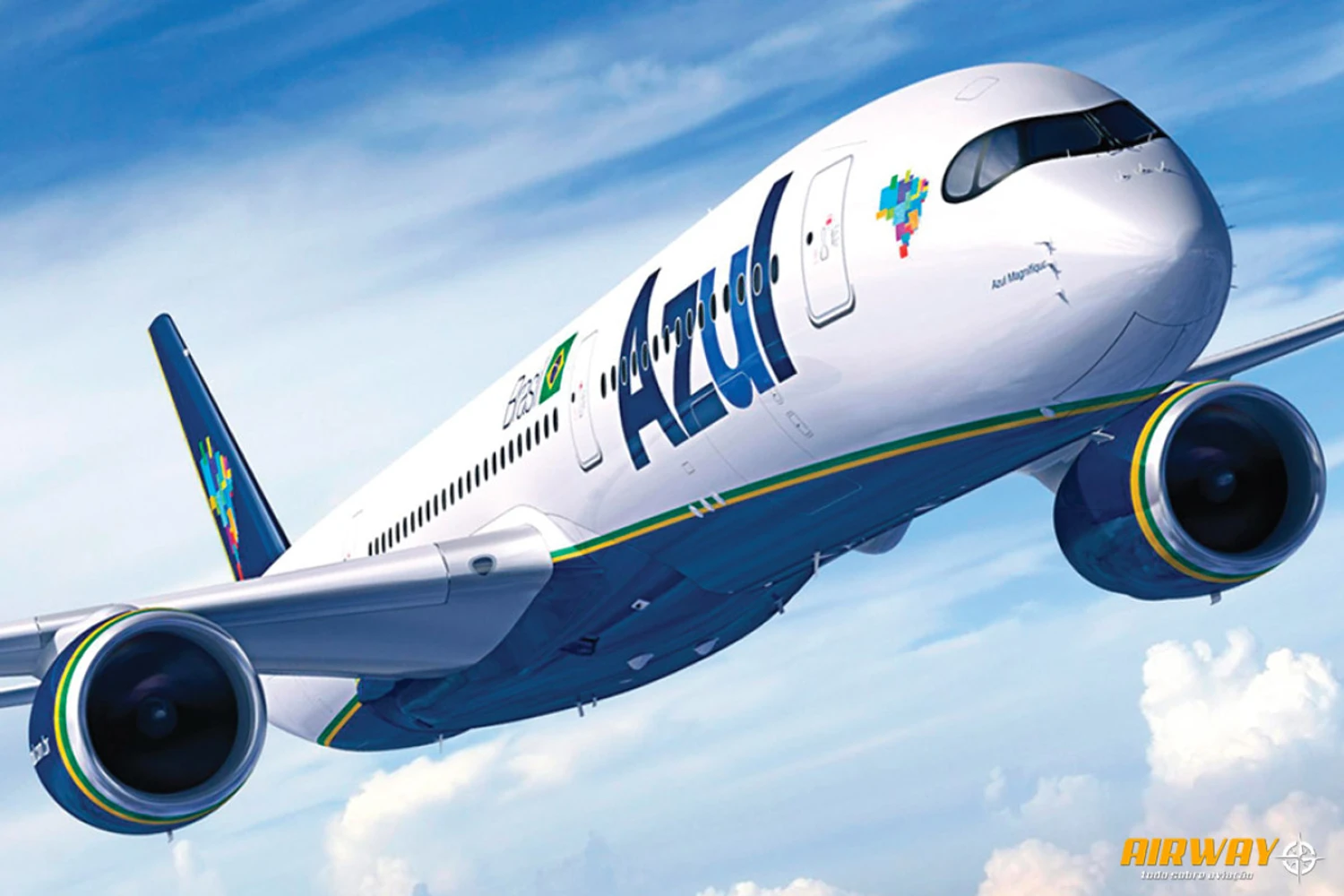 A Azul e a United têm acordos de codeshare desde 2015 (Azul)
