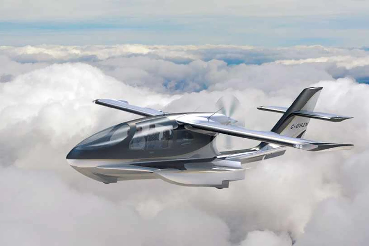 Horizon X2, o hidroavião elétrico “tamanho família”
