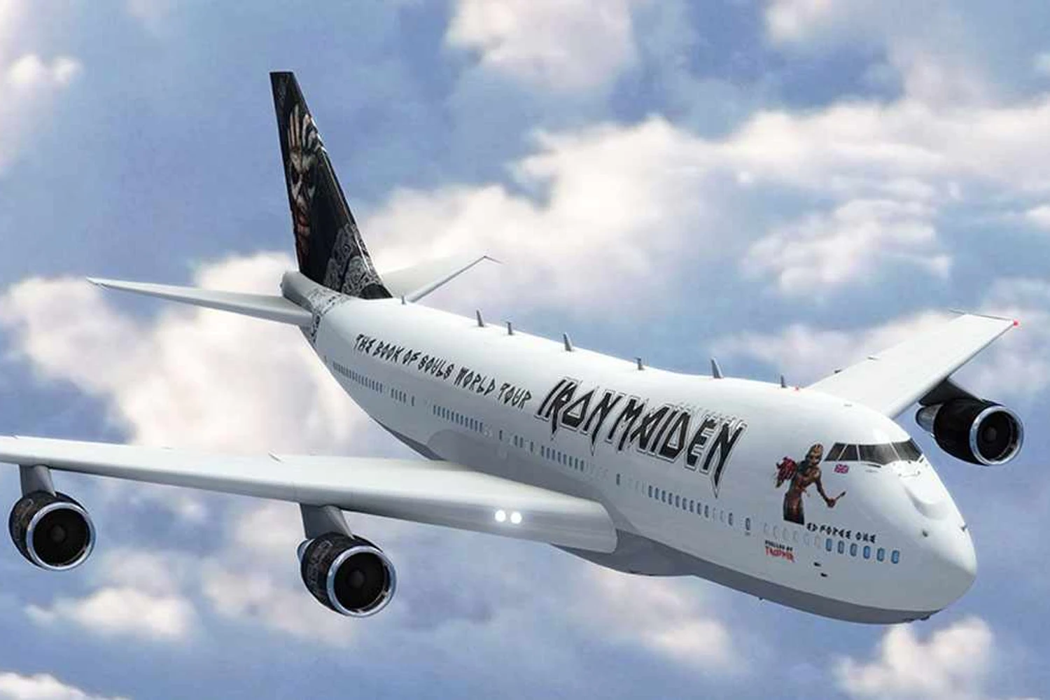 Iron Maiden prepara Jumbo para sair em turnê mundial