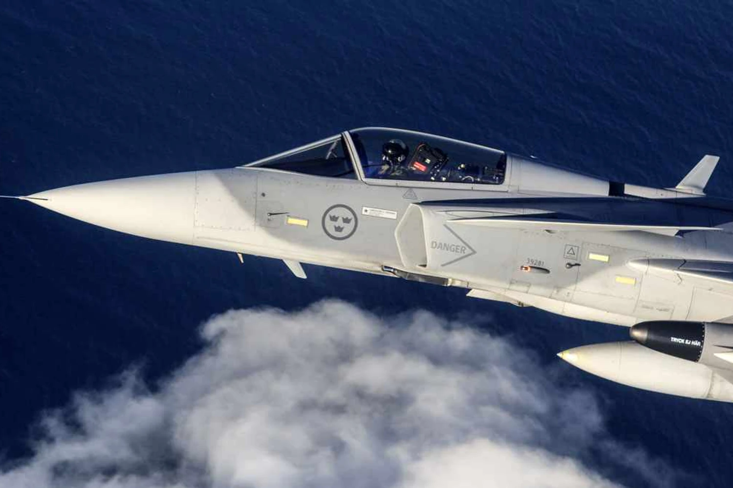 Suécia oferece caça Gripen a Croácia