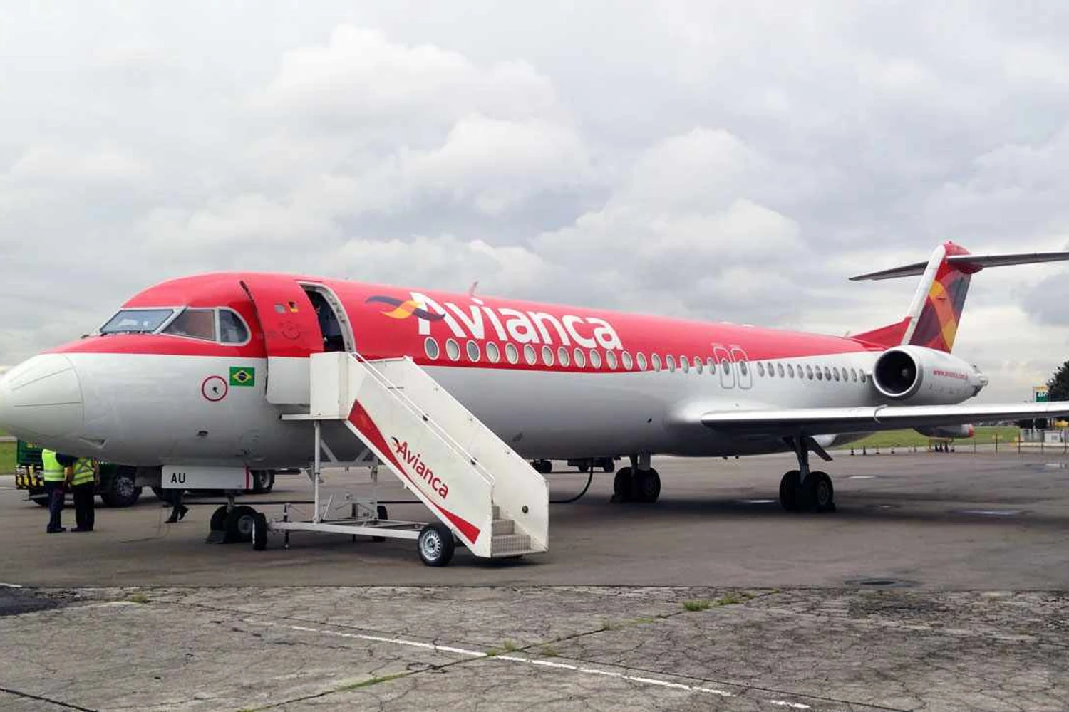 Fokker 100, o "Maestro": a cada pouso, um conserto (Thiago Vinholes)