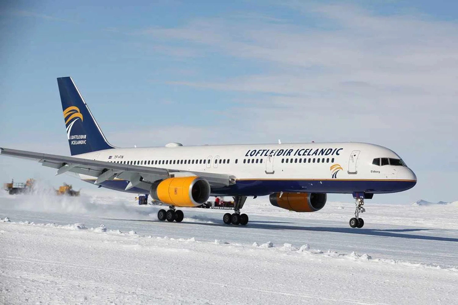 Jato comercial realiza primeiro pouso na Antártica