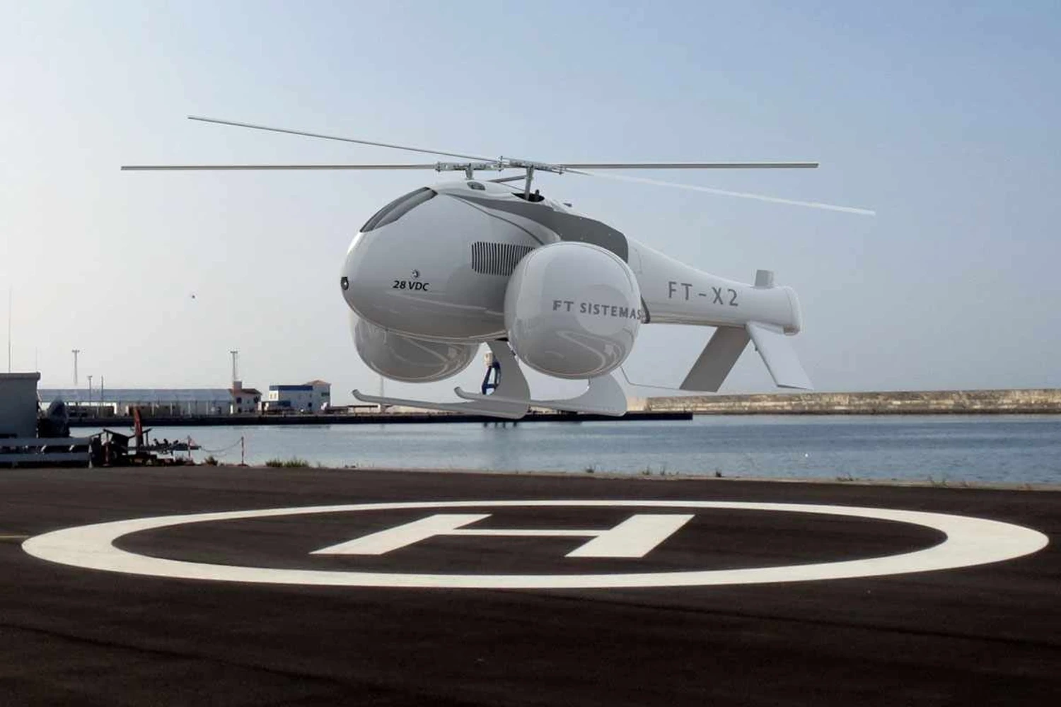 Empresa brasileira lança helicóptero não tripulado