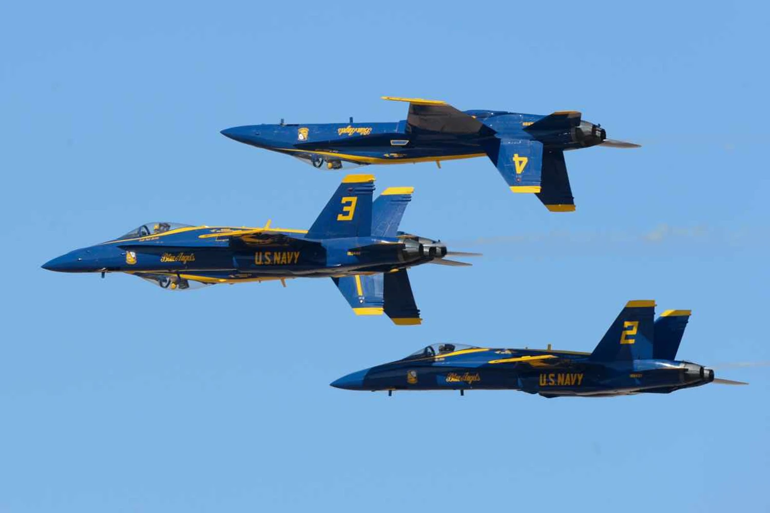 Blue Angels vão voar de Super Hornet