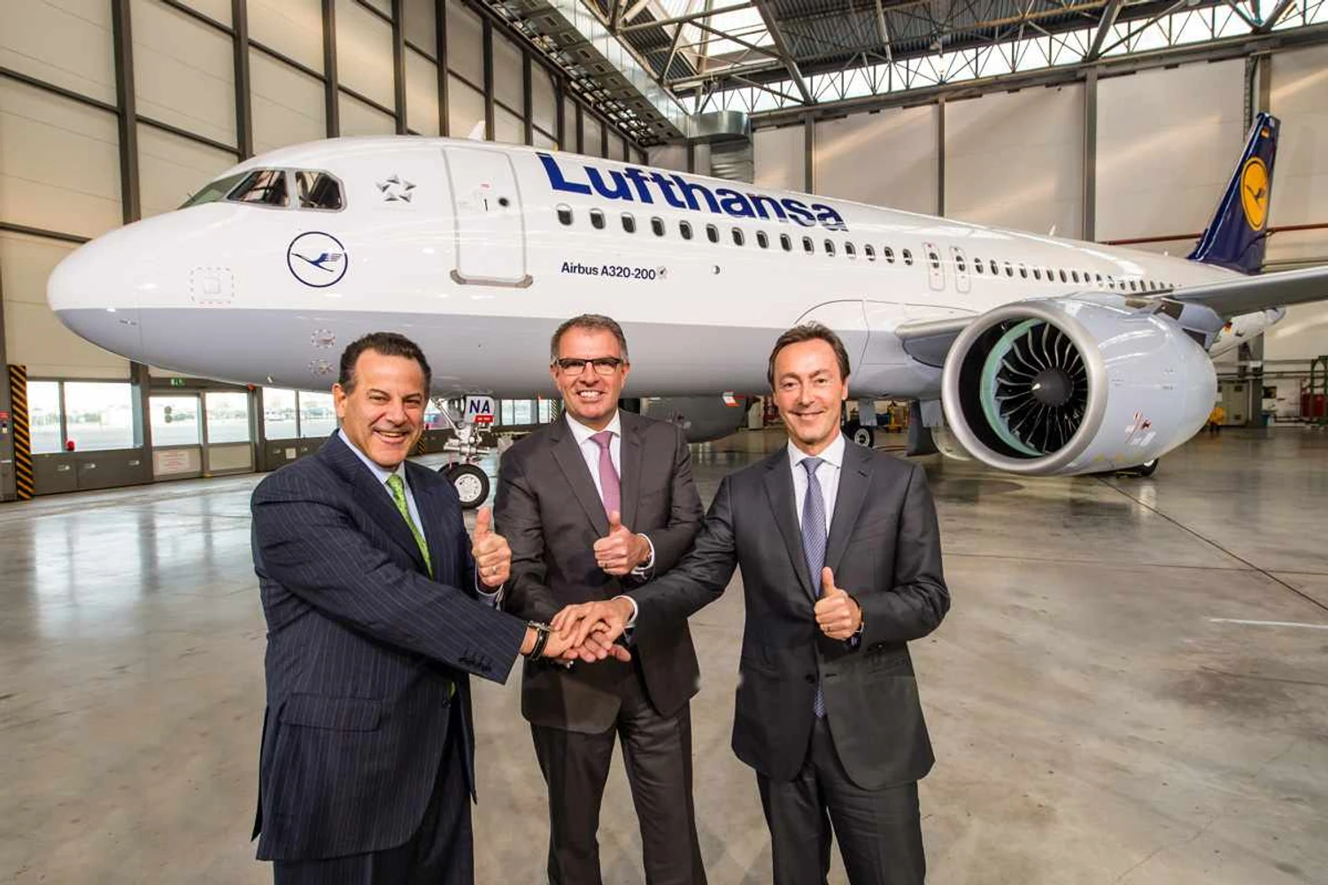 Airbus entrega primeiro A320neo à Lufthansa