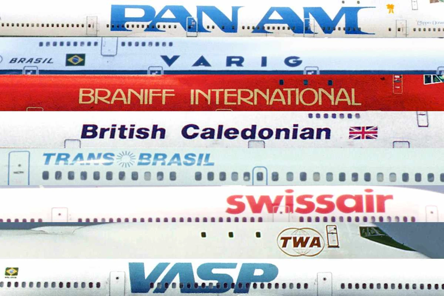 As famosas companhias aéreas do passado