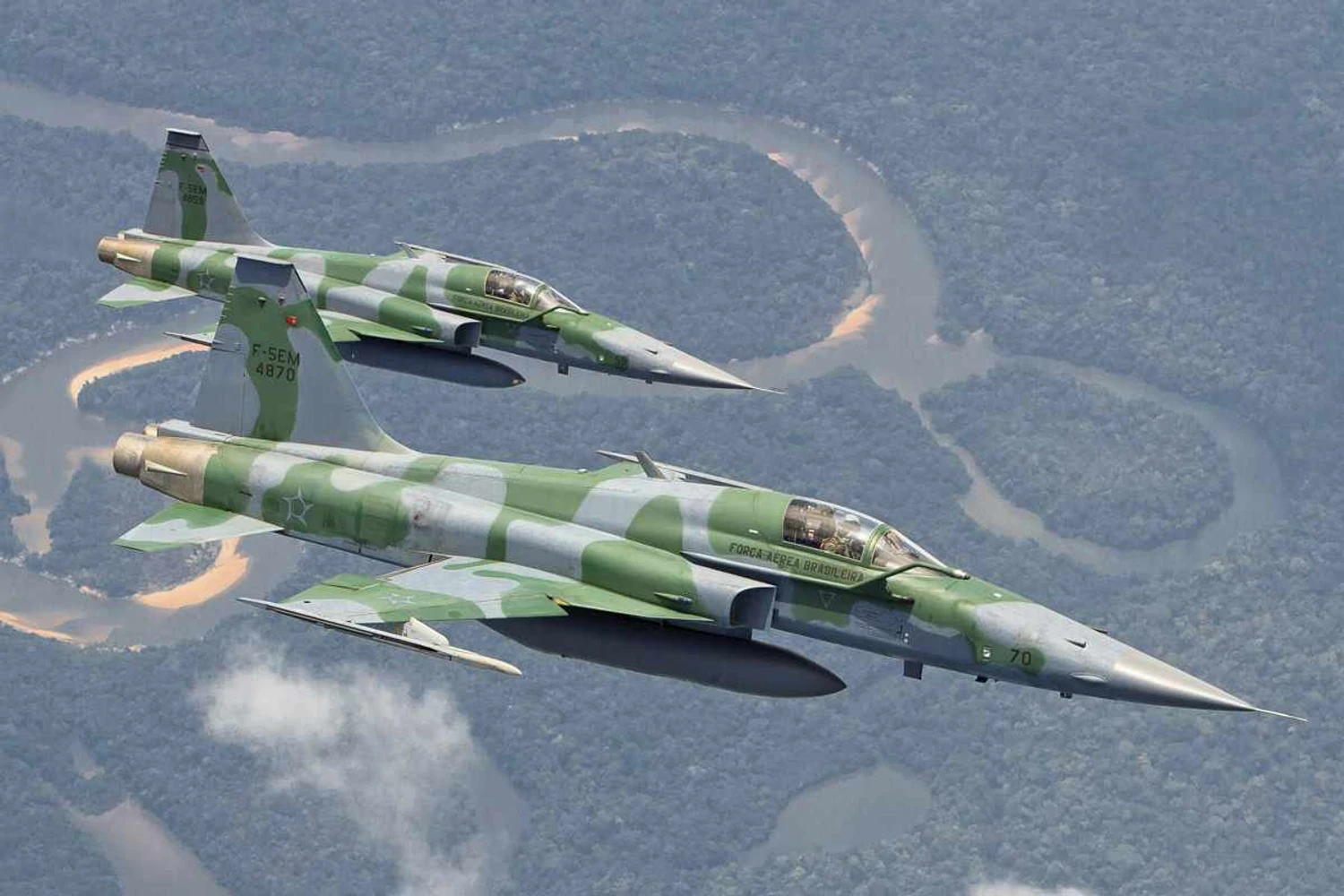 Cronograma da FAB define o ritmo de aposentadoria dos caças F-5 até 2029