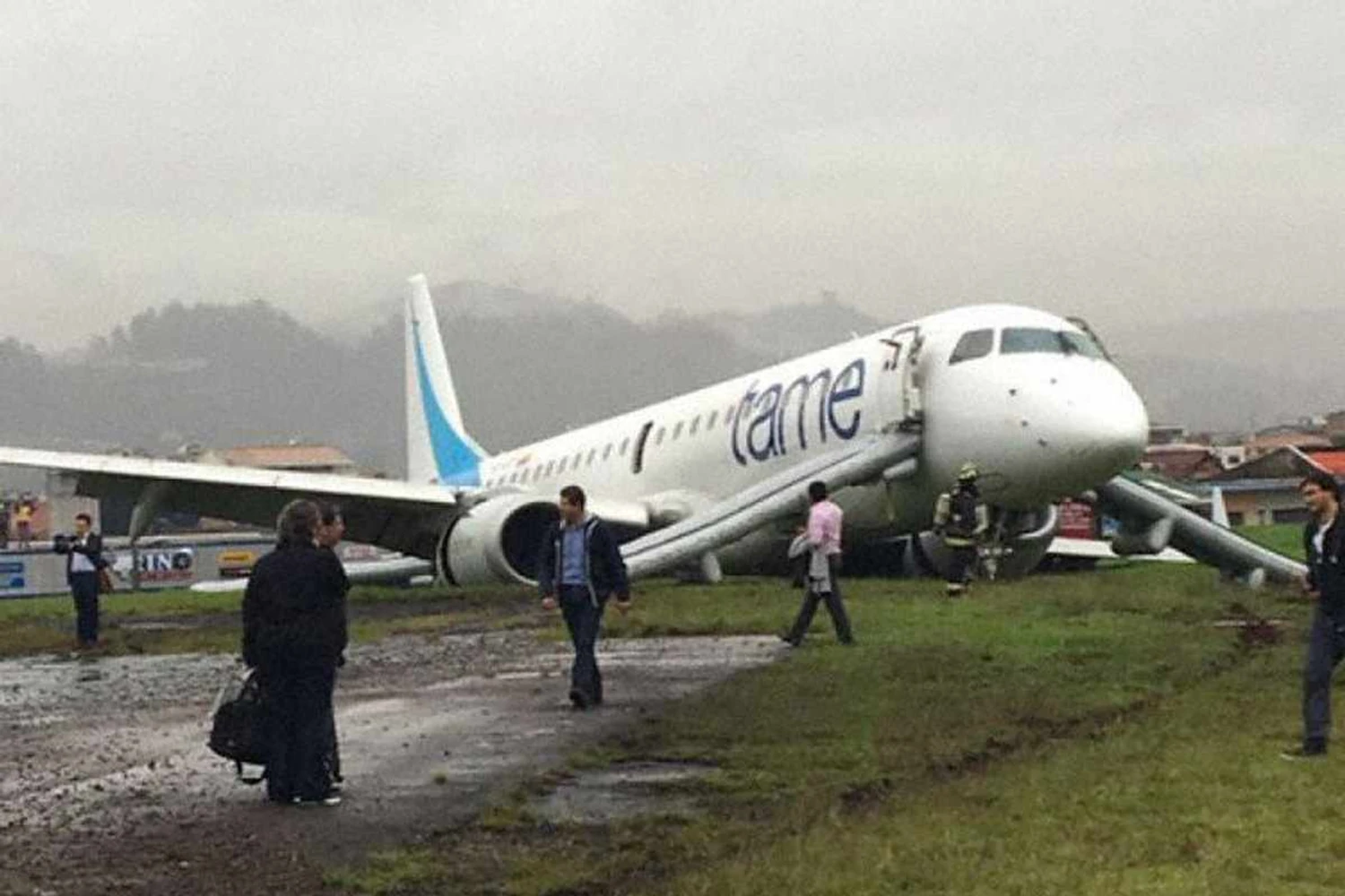 Jato da Embraer sofre acidente no Equador