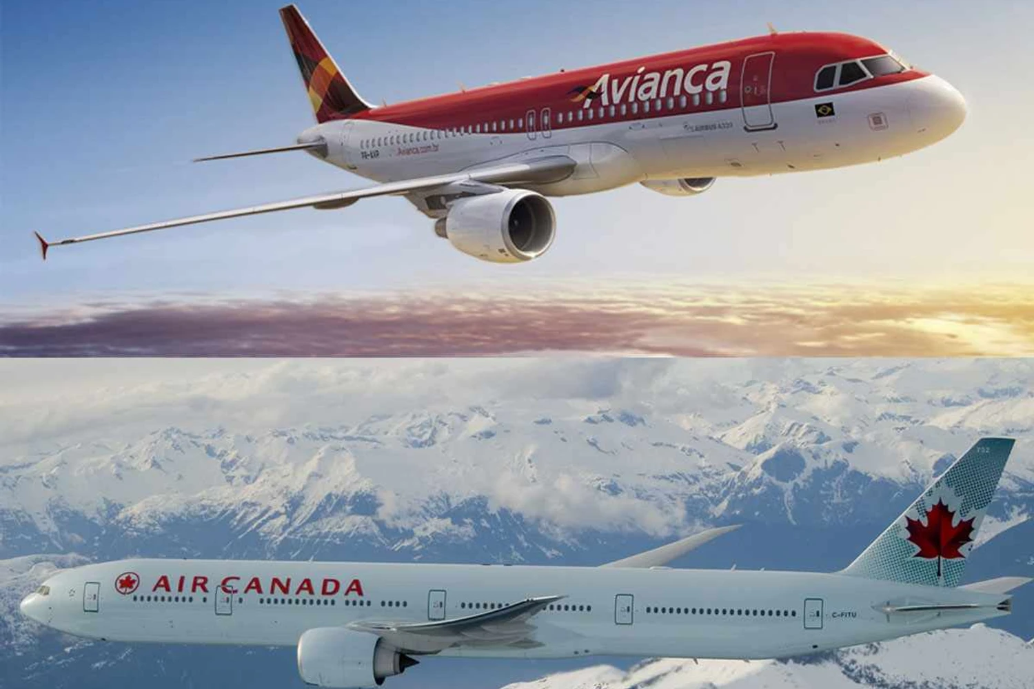Avianca inicia compartilhamento de voos com a Air Canada