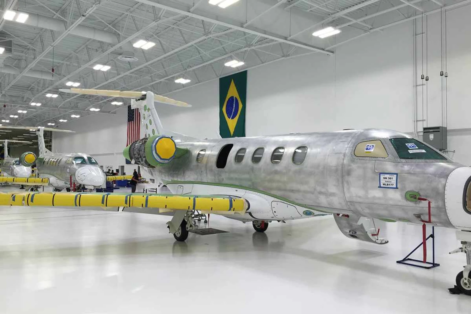 Embraer inaugura nova linha de montagem nos EUA
