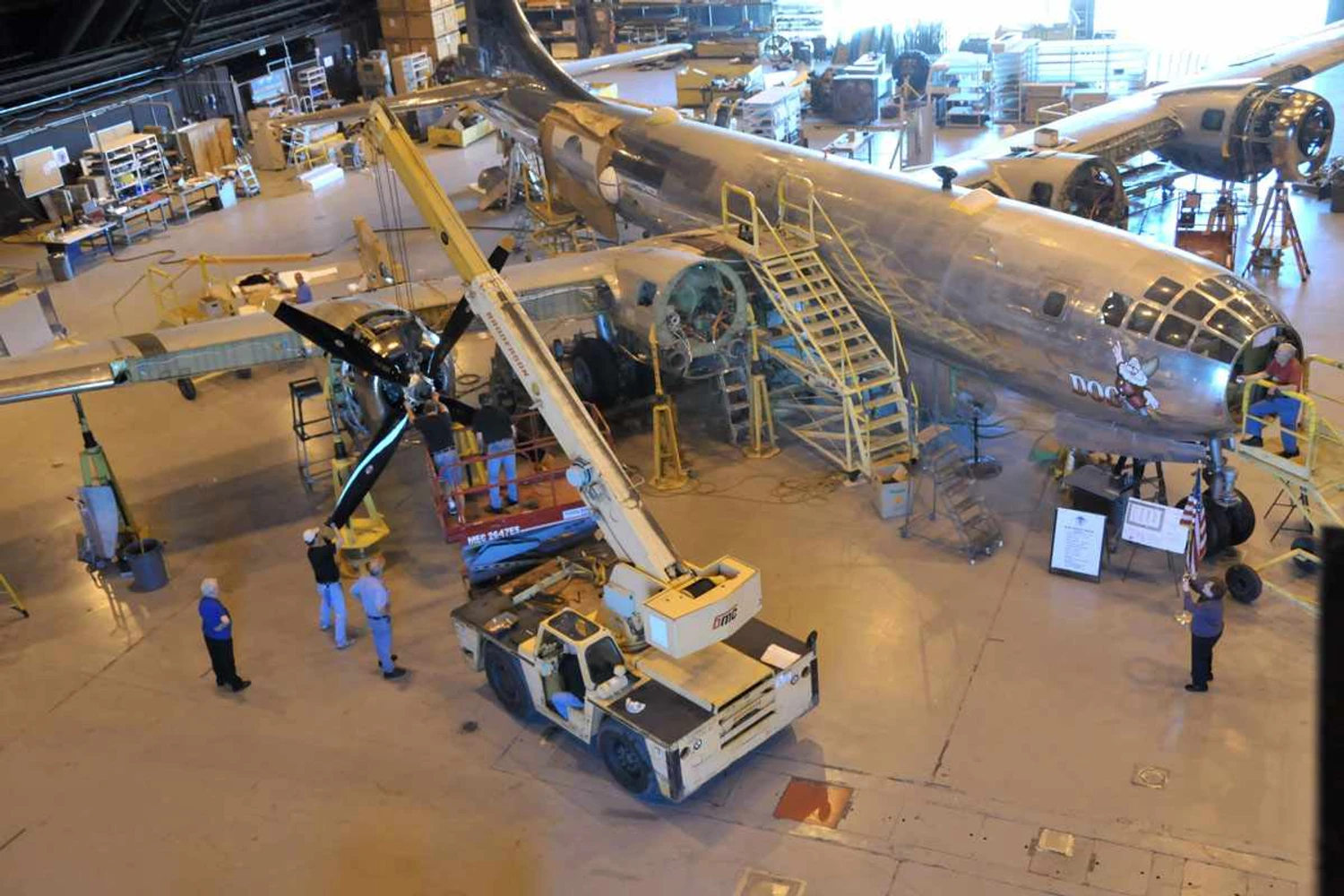 Apesar das boas condições da aeronave, a restauração levou 16 anos (Doc