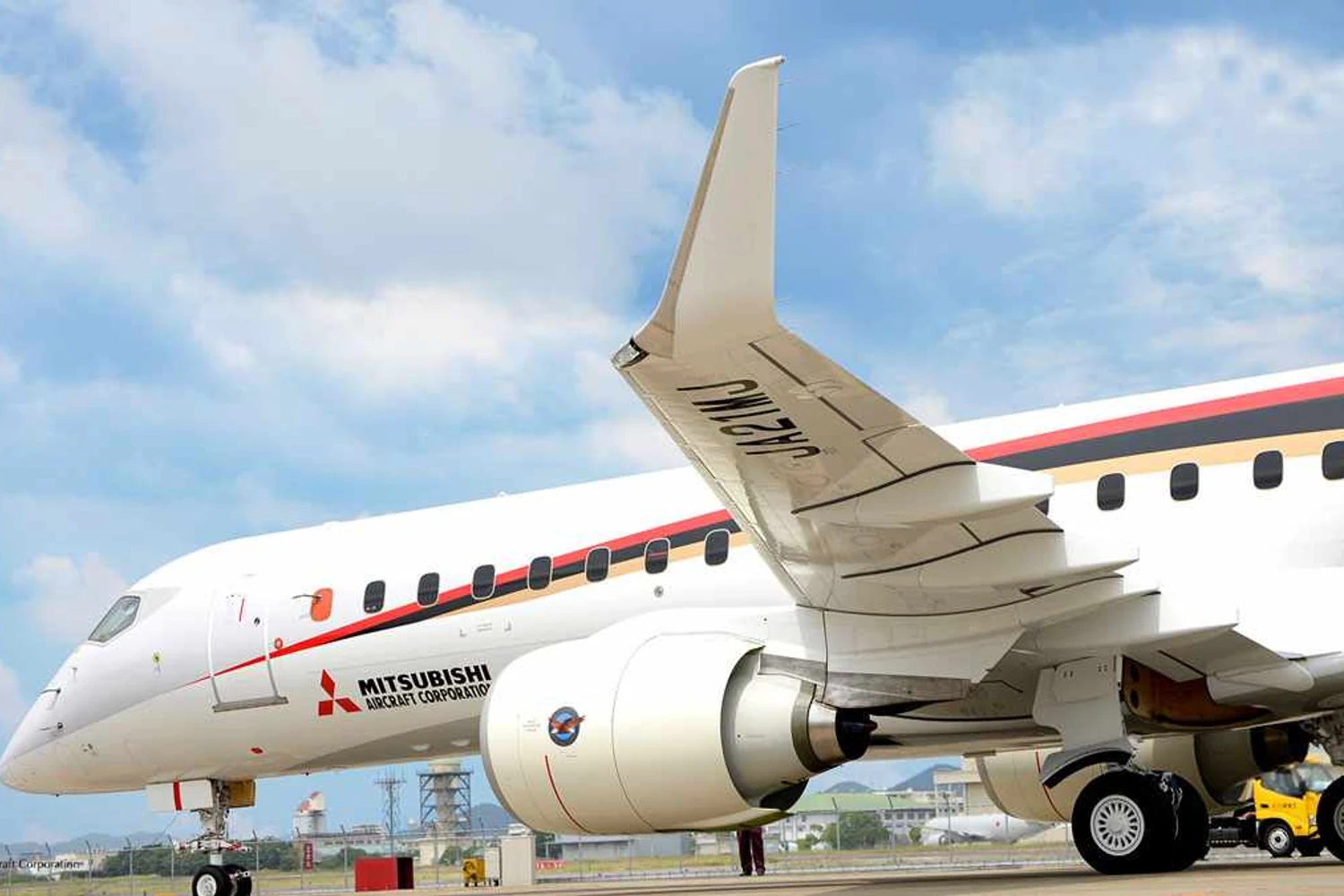 O MRJ90 da Mitsubishi também é equipado com o motor PW1900G (Divulgação)