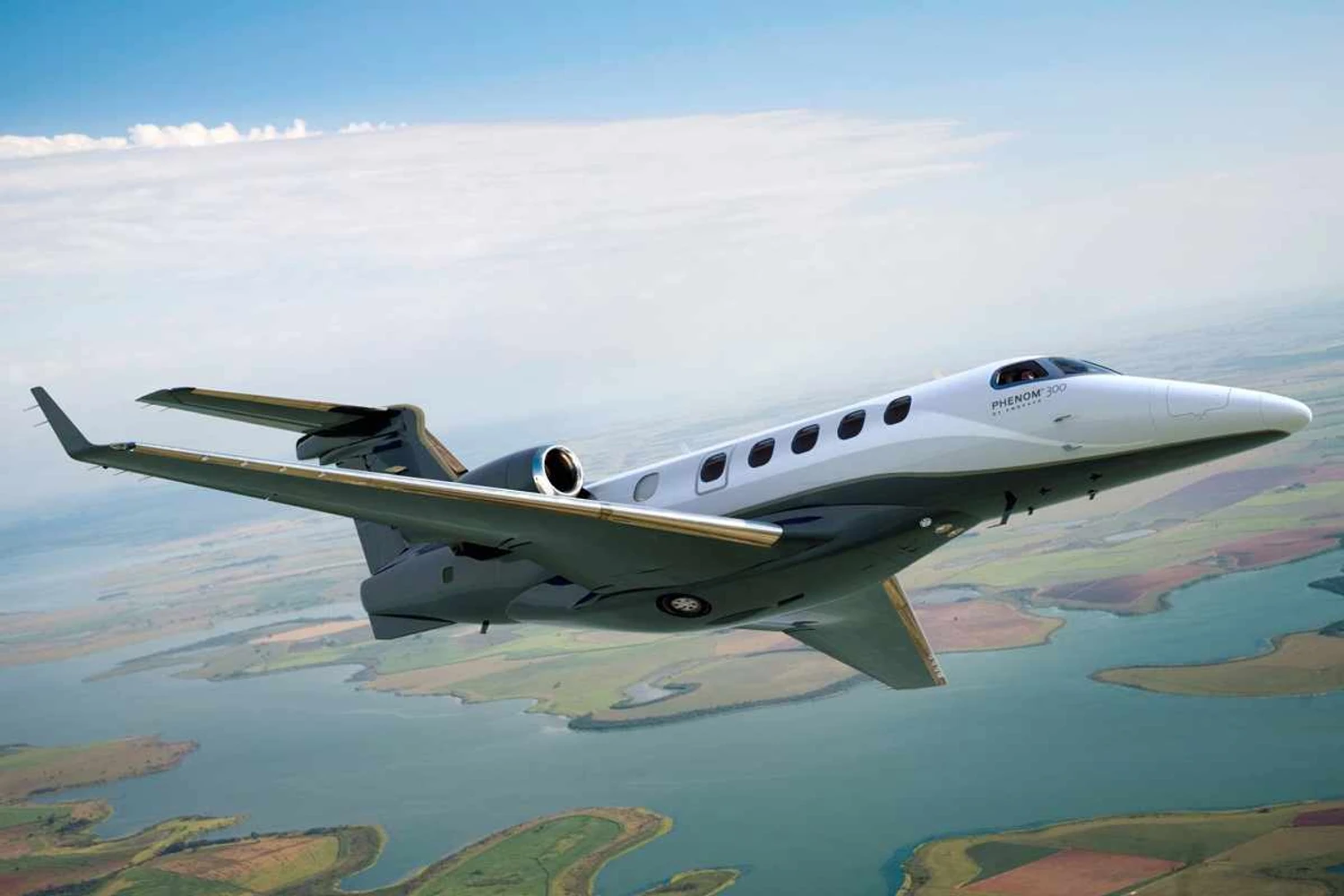 Jato Phenom da Embraer contou com 'ajuda' de aviões velhos para virar mais voado nos EUA