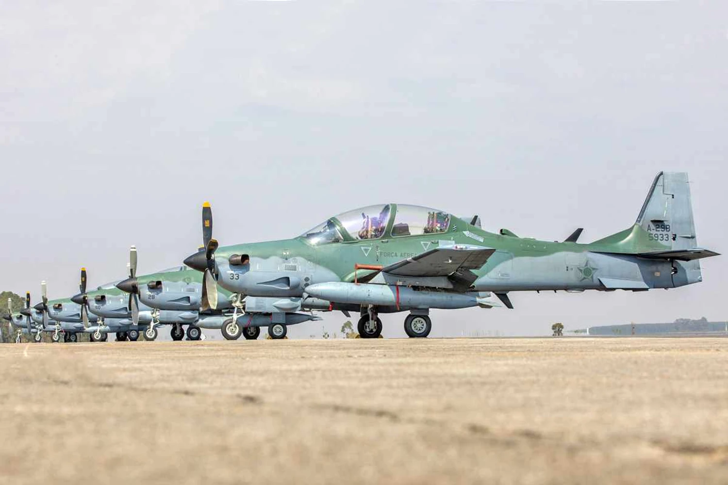 Brasil, Chile, Equador e Colômbia vão trocar dados sobre o Super Tucano