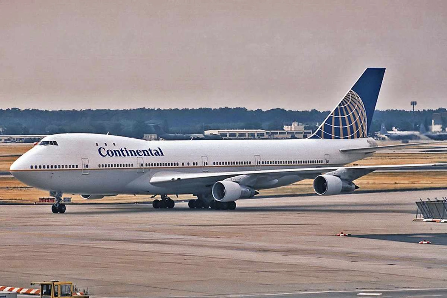 Boeing 747-100 da Continental, hoje parte da United (Pedro Aragão)
