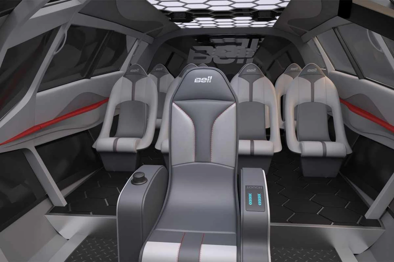 No futuro, o piloto contará com um cockpit com realidade virtual, diz a Bell (Divulgação)