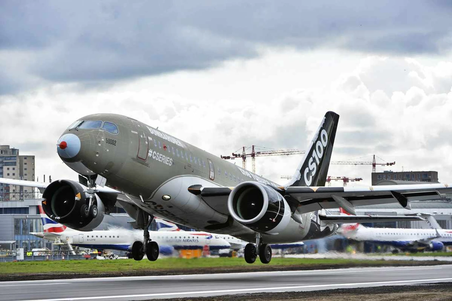 Rival da Embraer, CS100 voa de Londres a Nova York sem escalas