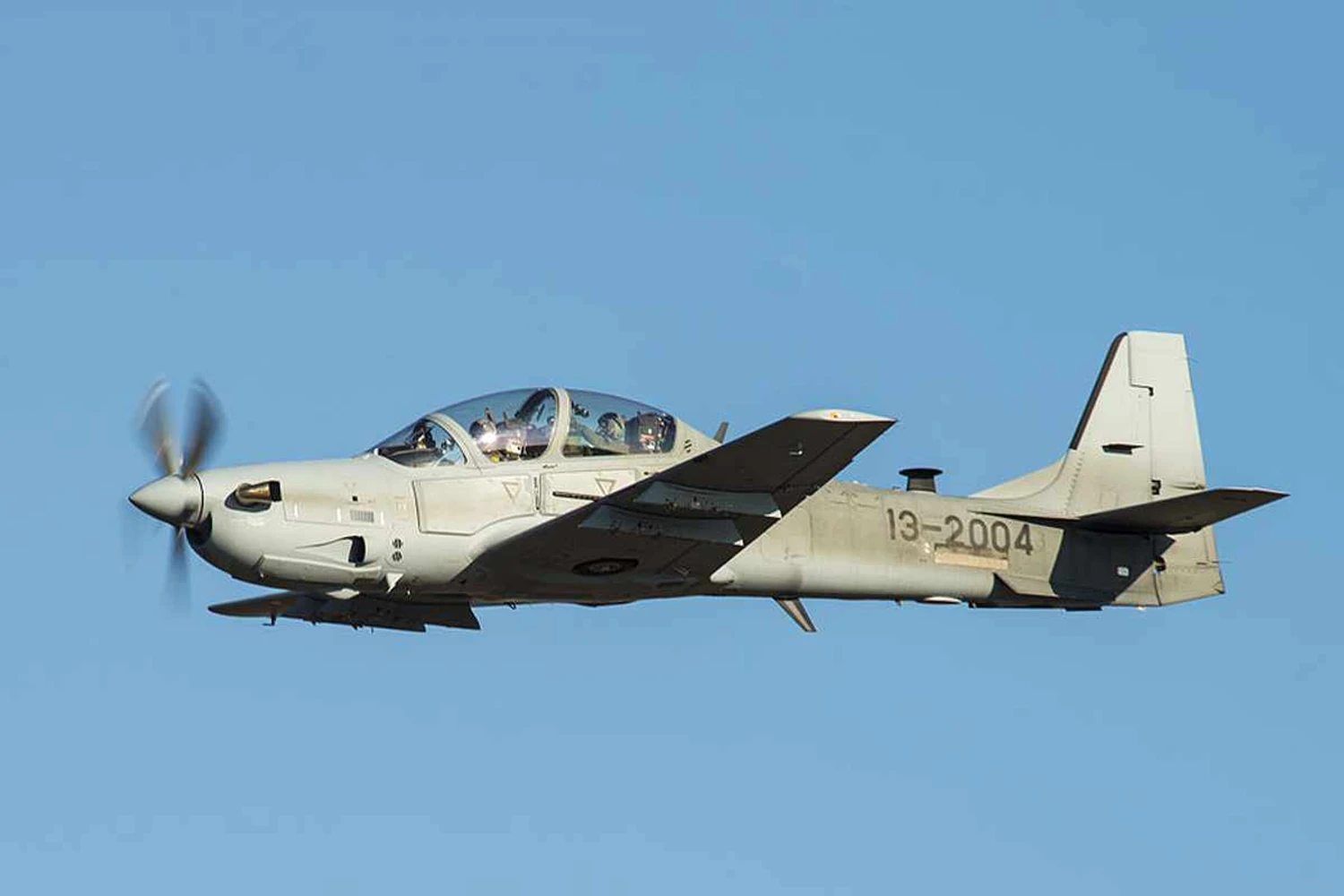 Super Tucano cai nos EUA