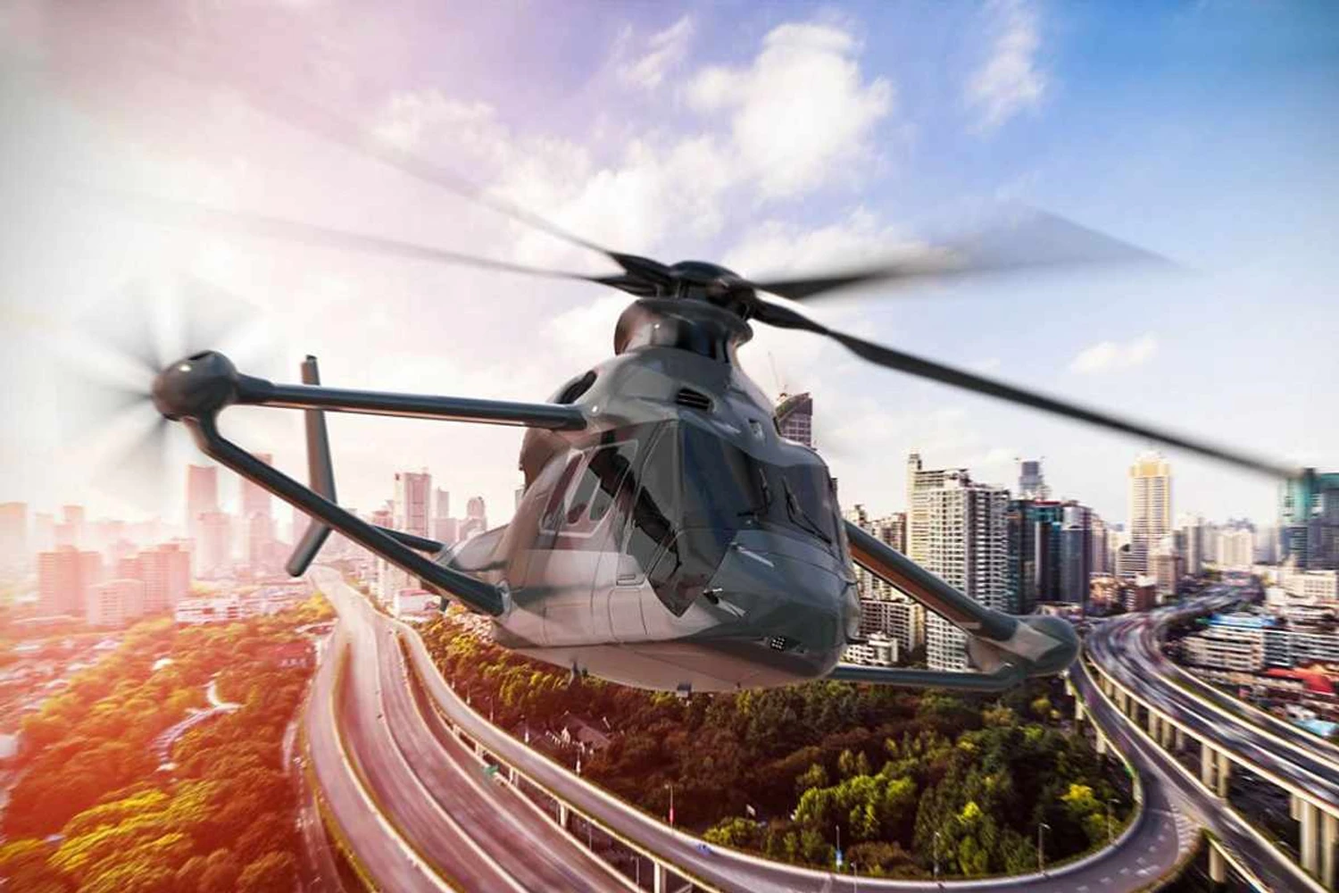 Airbus apresenta helicóptero conceitual de alta velocidade