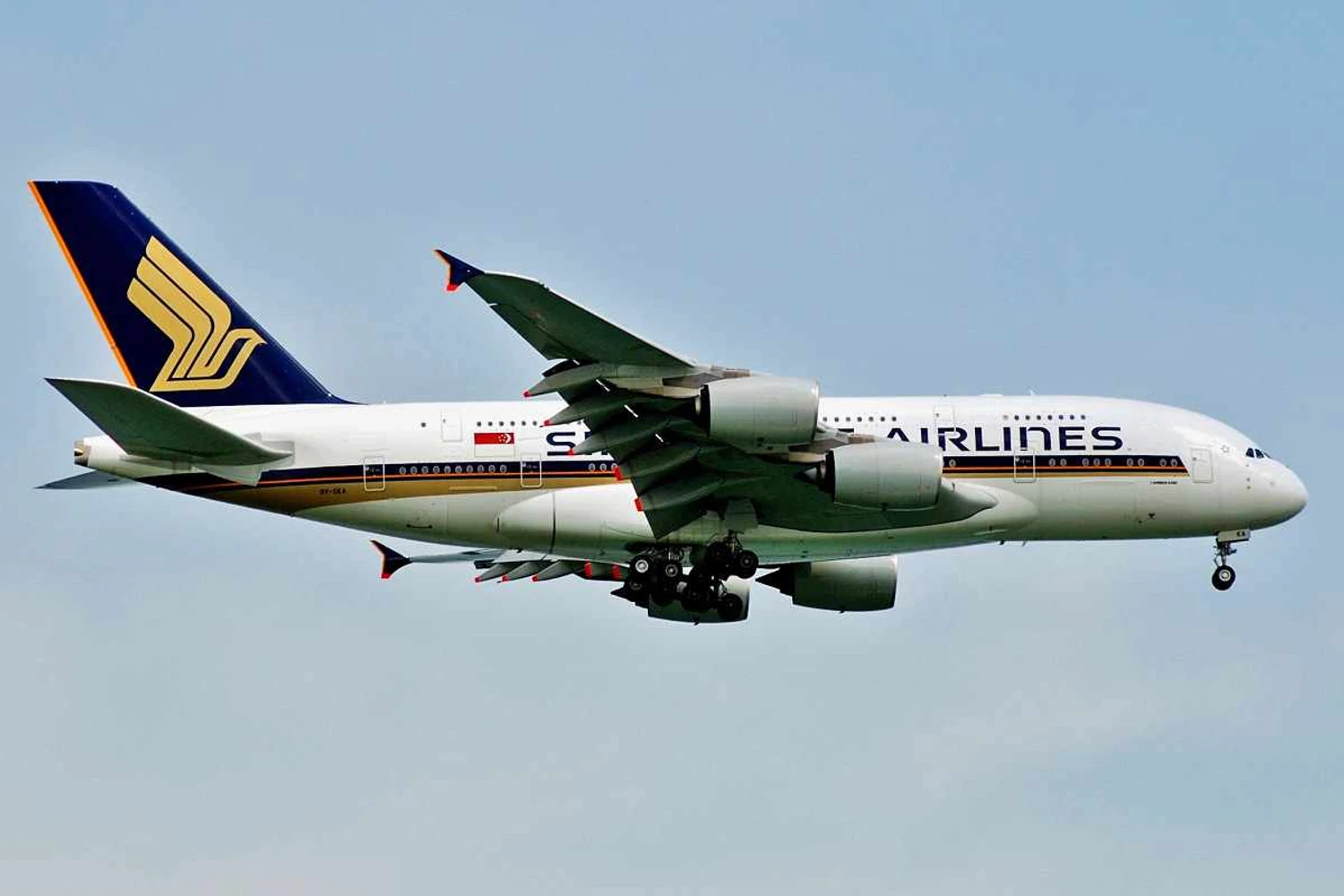 Primeiro Airbus A380 a realizar voo comercial está fora de serviço