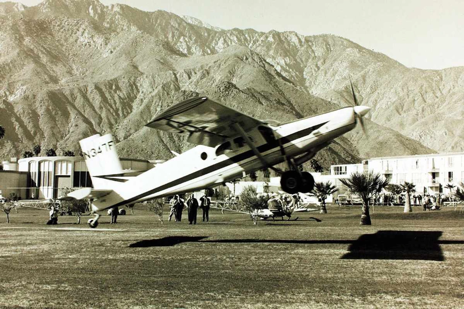 O PC-6 em demonstração nos EUA (Pilatus)