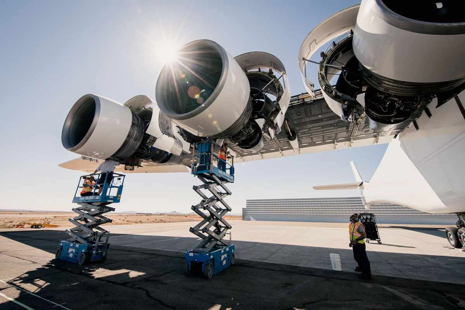 O Stratolaunch deve voar até 2019 (Dylan Schwartz)