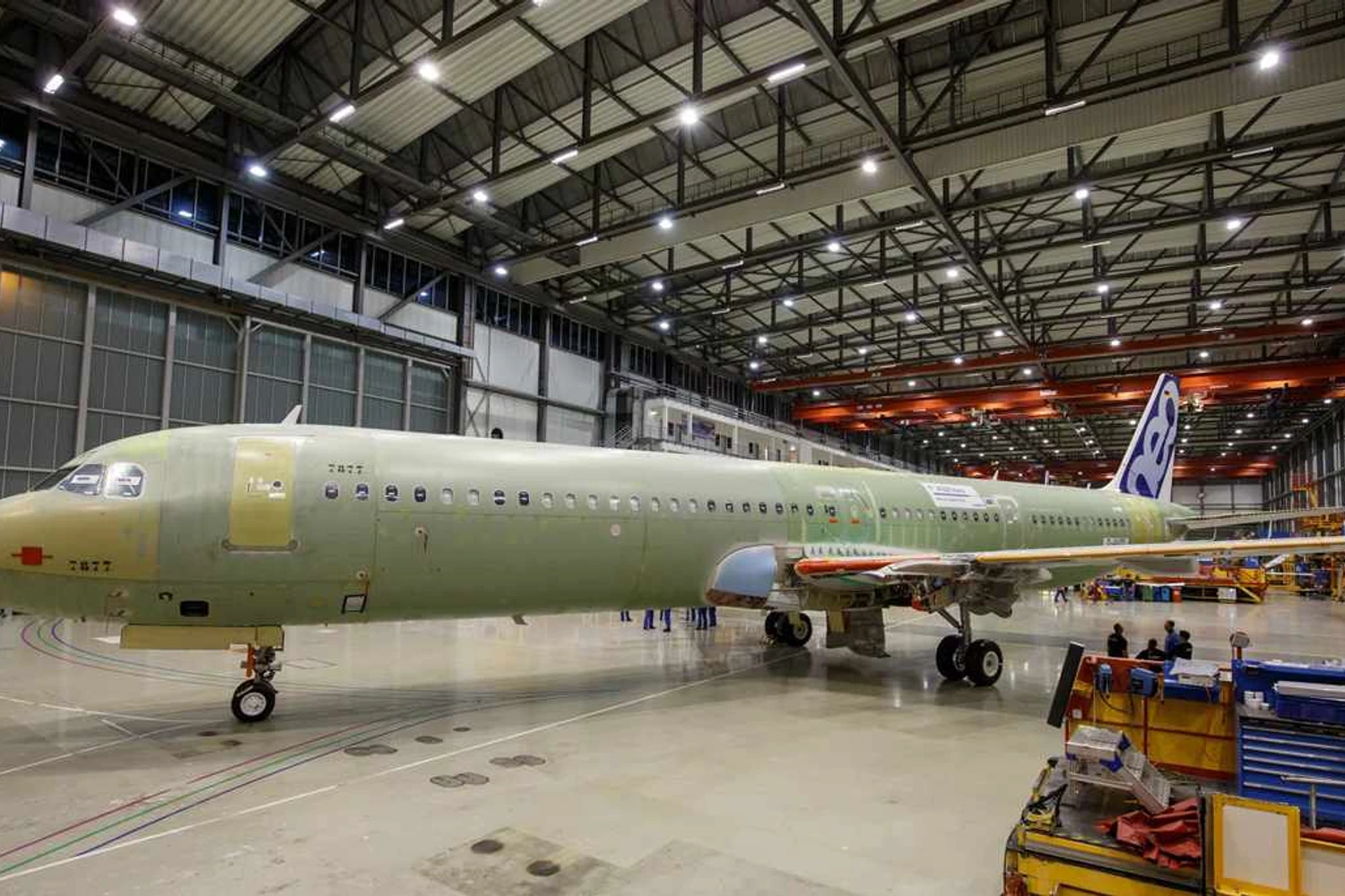 Airbus teria encontrado defeito na produção de painéis de fuselagem do A320