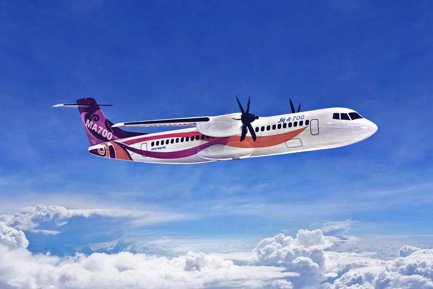 “ATR chinês”, turbo-hélice MA700 será apresentado em setembro