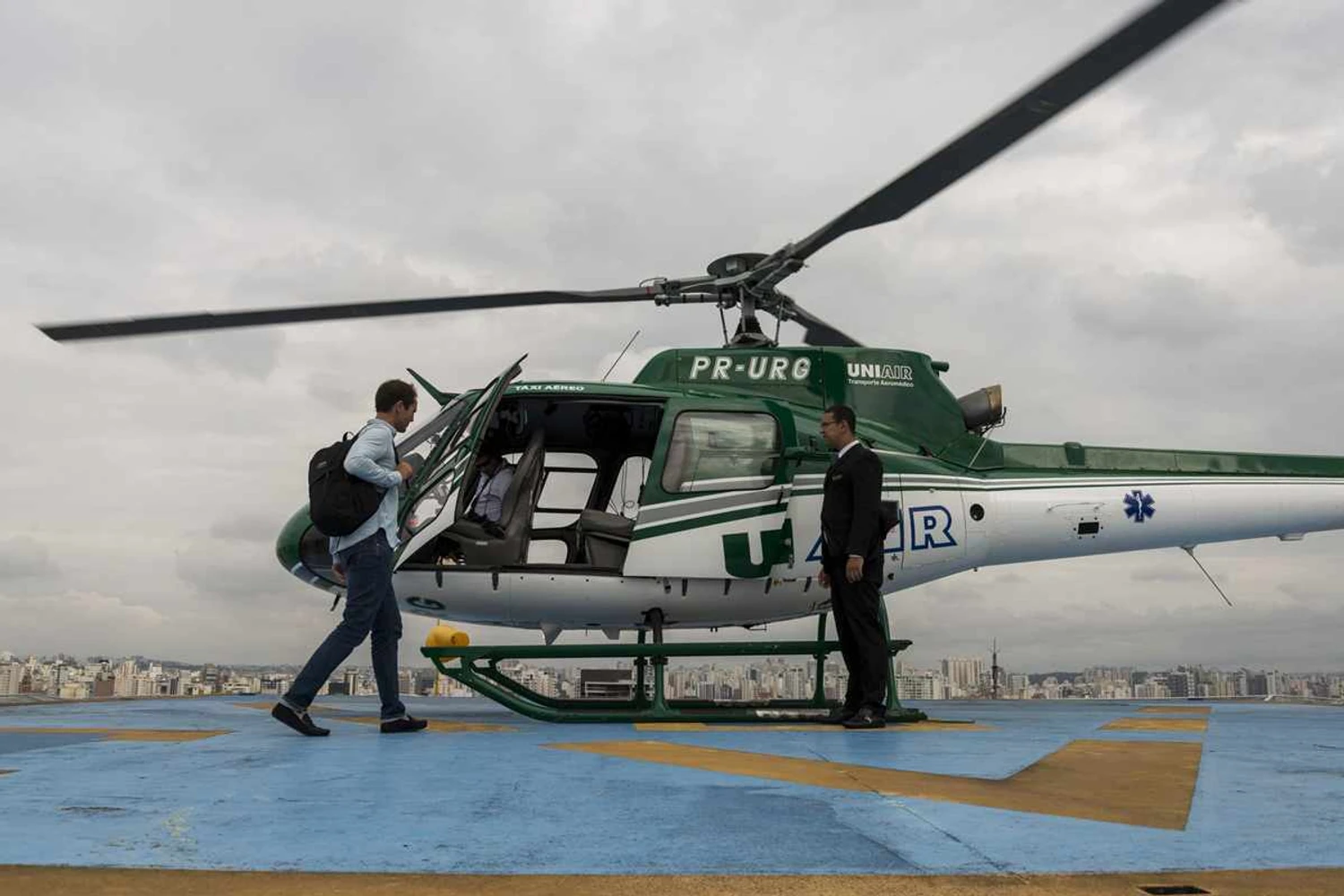 Voom lança voos de helicóptero entre GRU e Av. Paulista