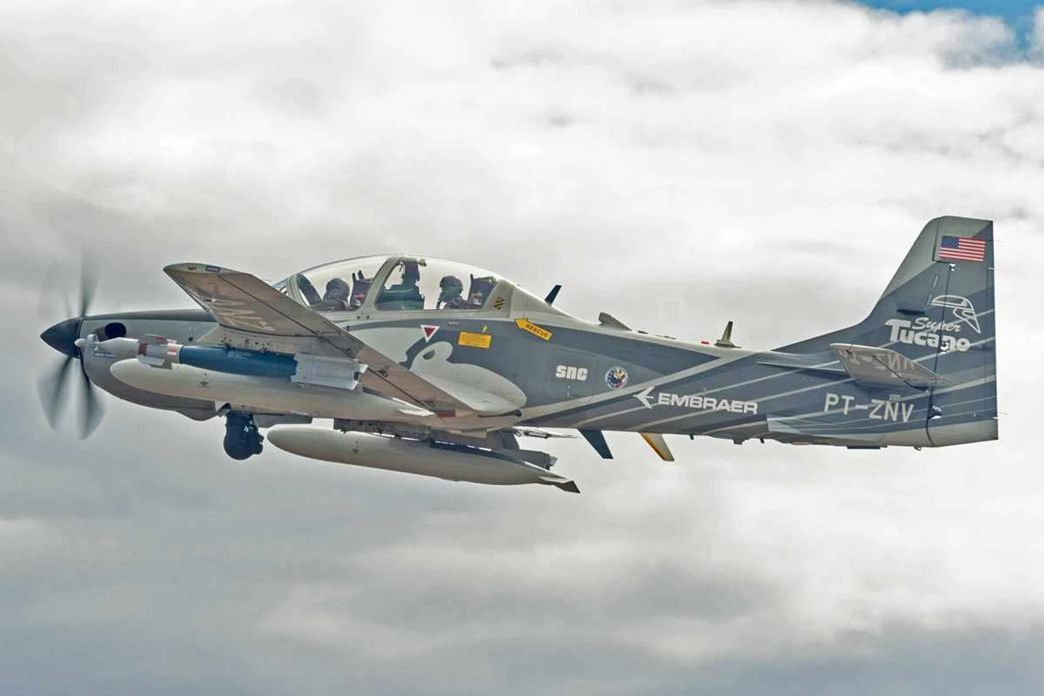 Super Tucano é um dos finalistas em concorrência da Força Aérea dos EUA