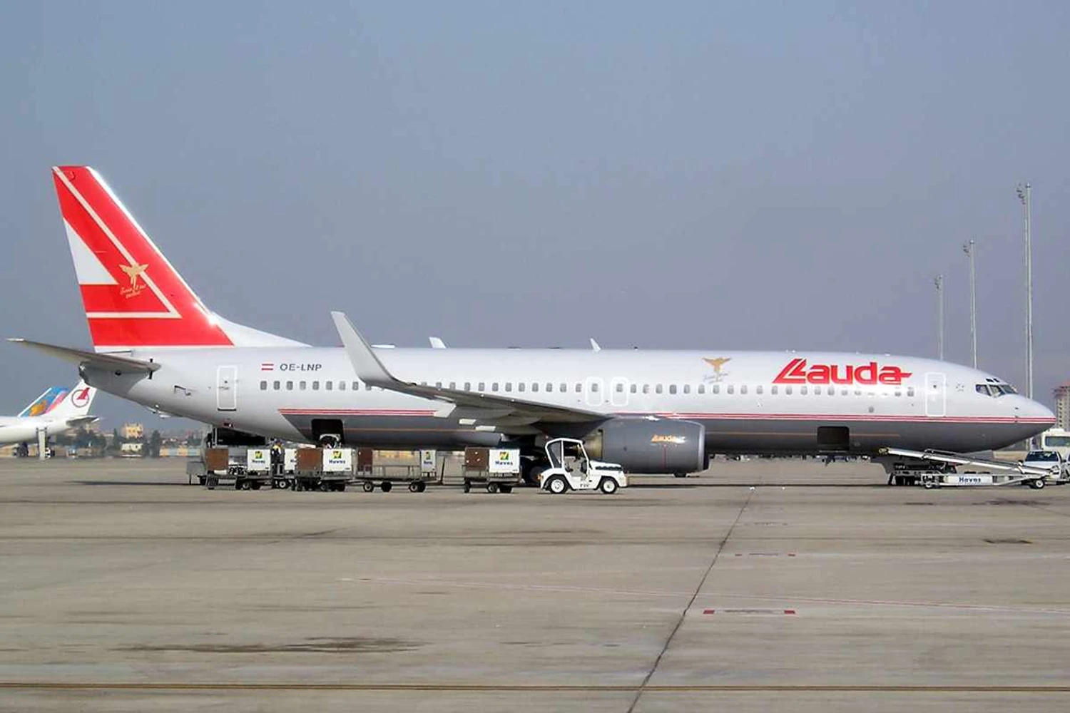 Boeing 737 da Lauda Air: primeira investida na aviação ainda enquanto estava na F1 (Juergen Lehle)