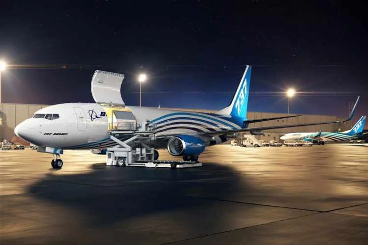 Boeing abre nova instalação na China para converter jatos 737-800 em cargueiros
