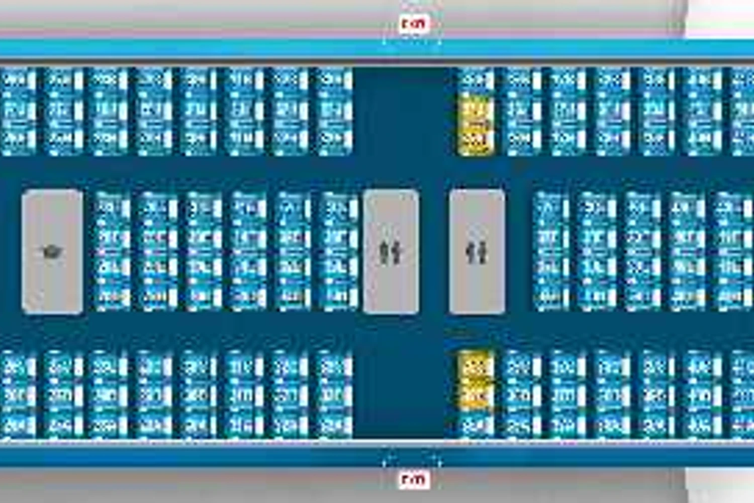 A cabine do 747 combi tem uns dos arranjos de interior mais curiosos da aviação (KLM)