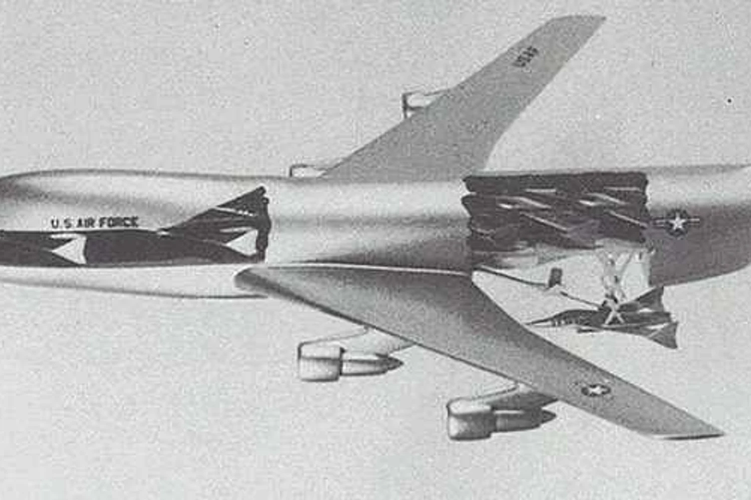O que poderia ser o 747 mais impressionante nunca saiu do papel (Domínio Público)