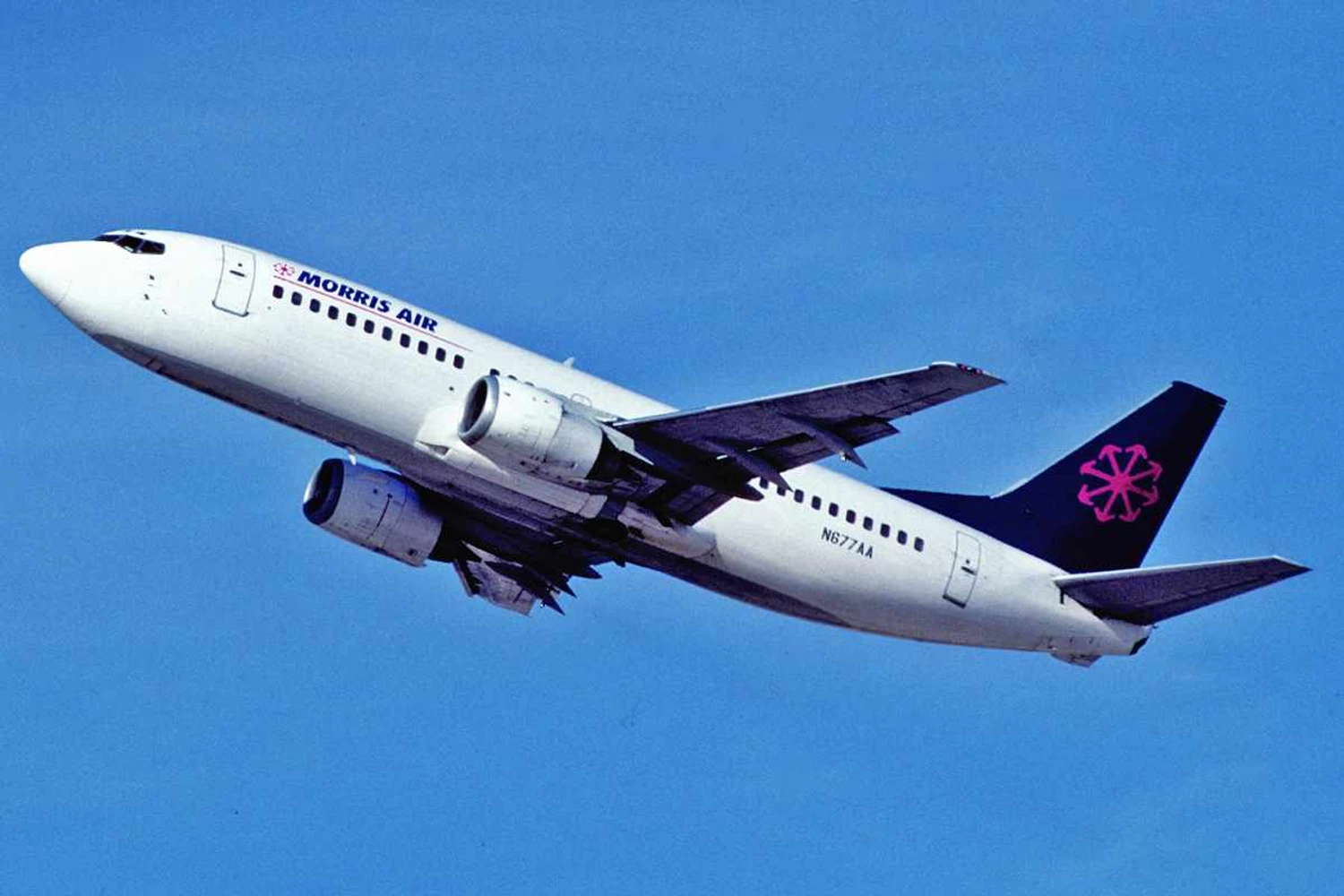 Morris Air, a primeira companhia lançada por Neeleman (Aero Ícarus/Wikimedia)