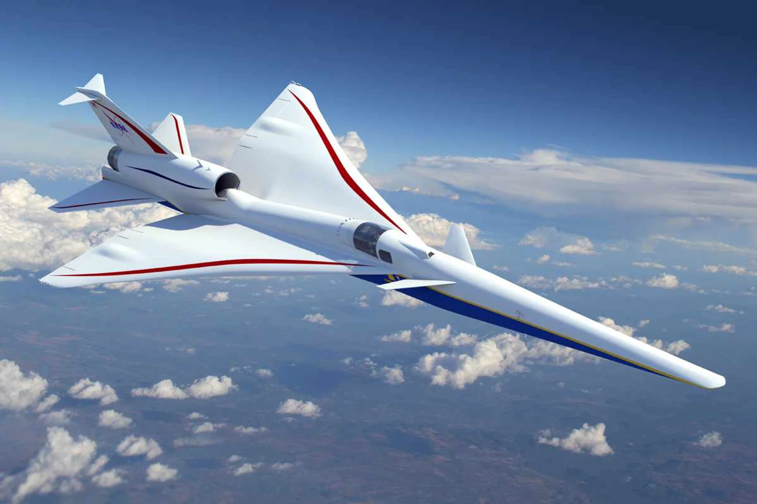 Avião supersônico “silencioso” da NASA, X-59 tem motor instalado