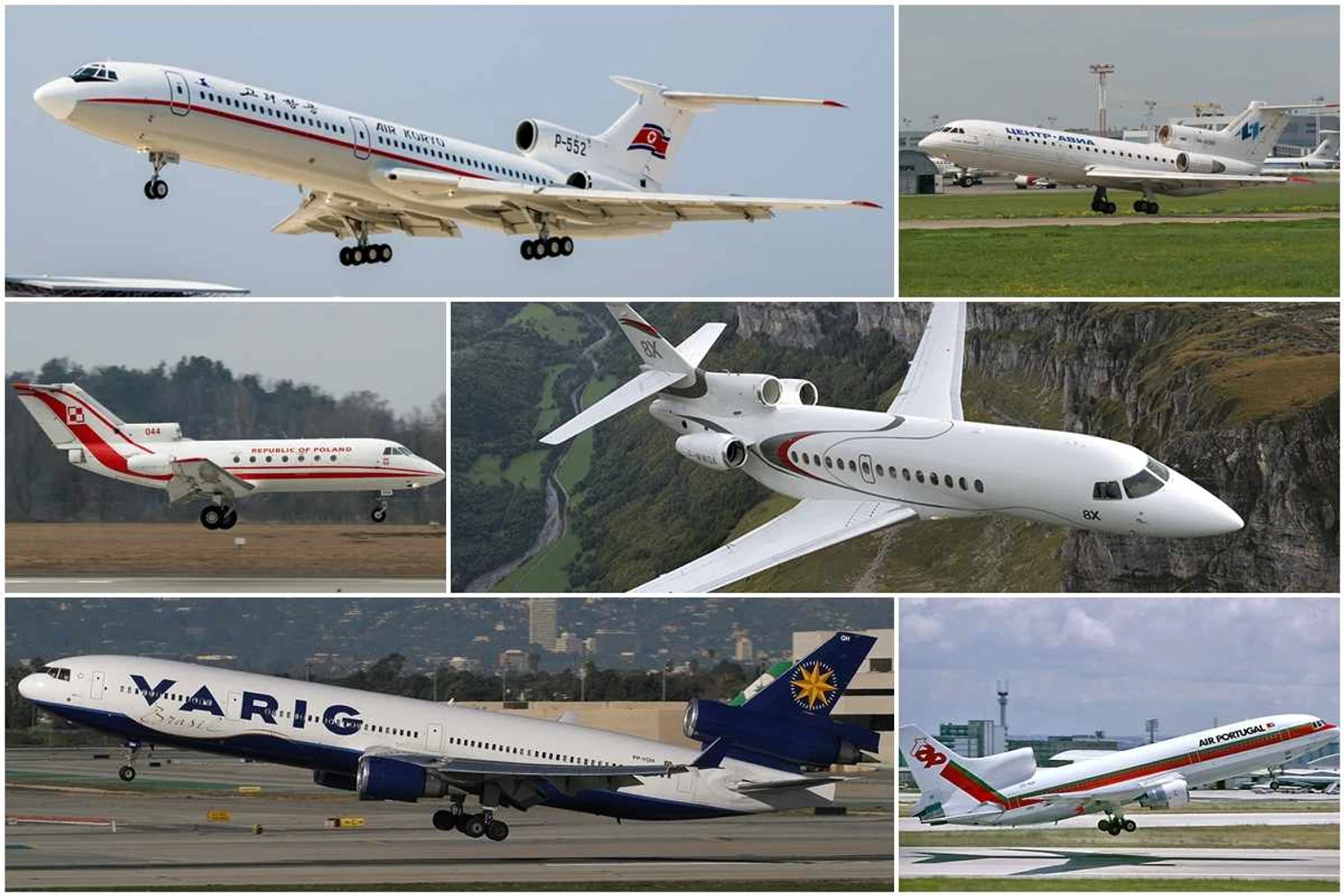 Conheça os maiores aviões trijatos do mundo