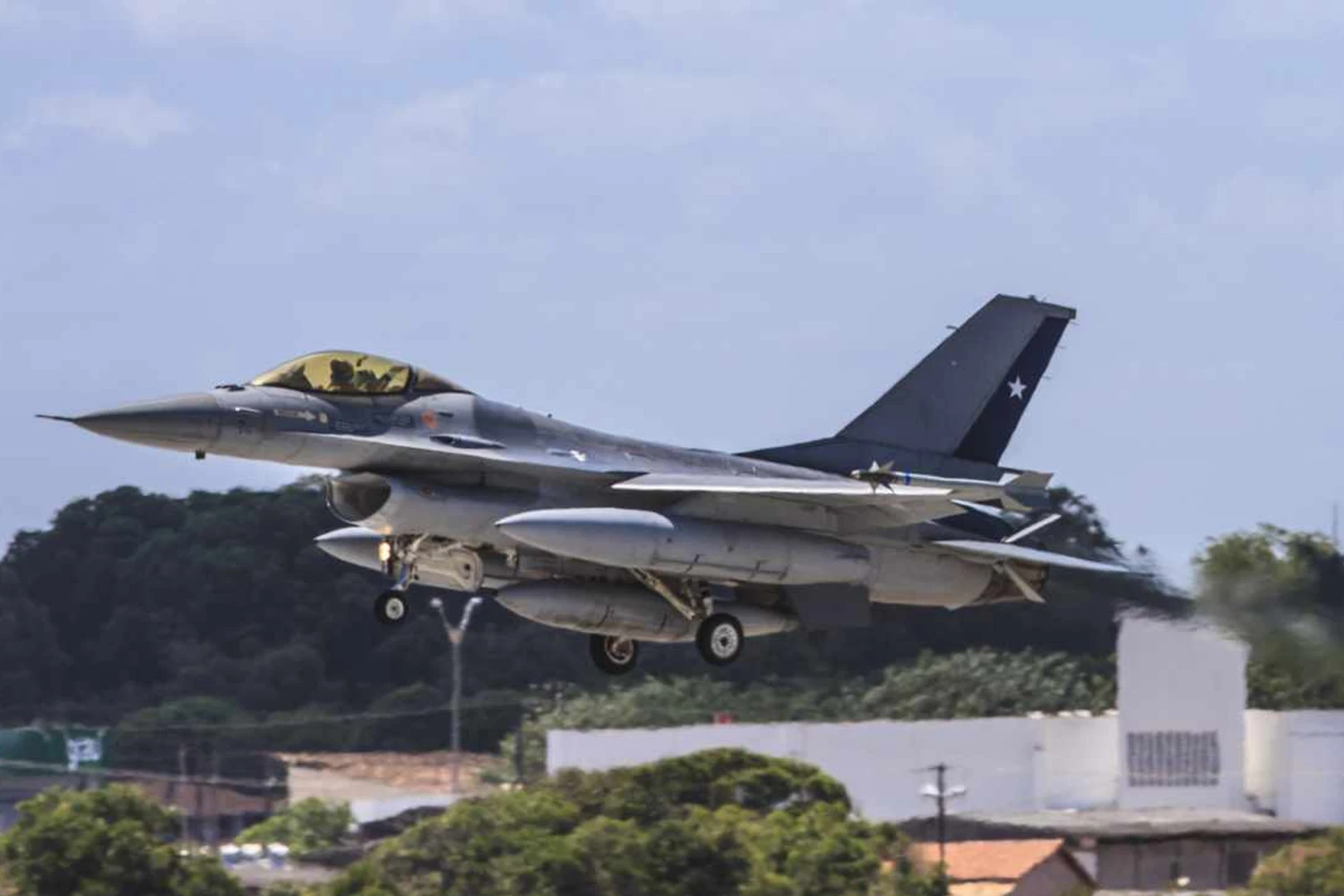 Os caças F-16 do Chile são alguns dos destaques da Cruzex 2018 (FAB)