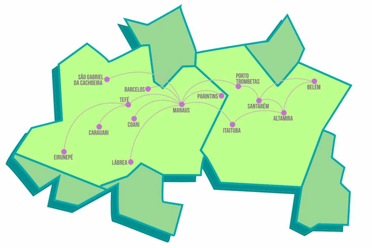 Os destinos da MAP cobrem uma área que tem quase o mesmo tamanho da Europa (MAP)