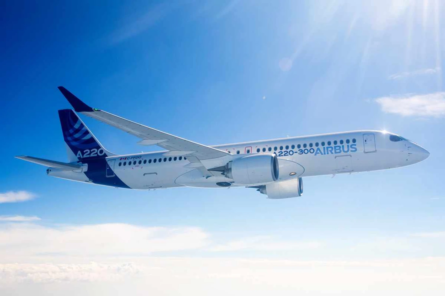 Airbus completa um ano à frente do programa A220 com bons resultados