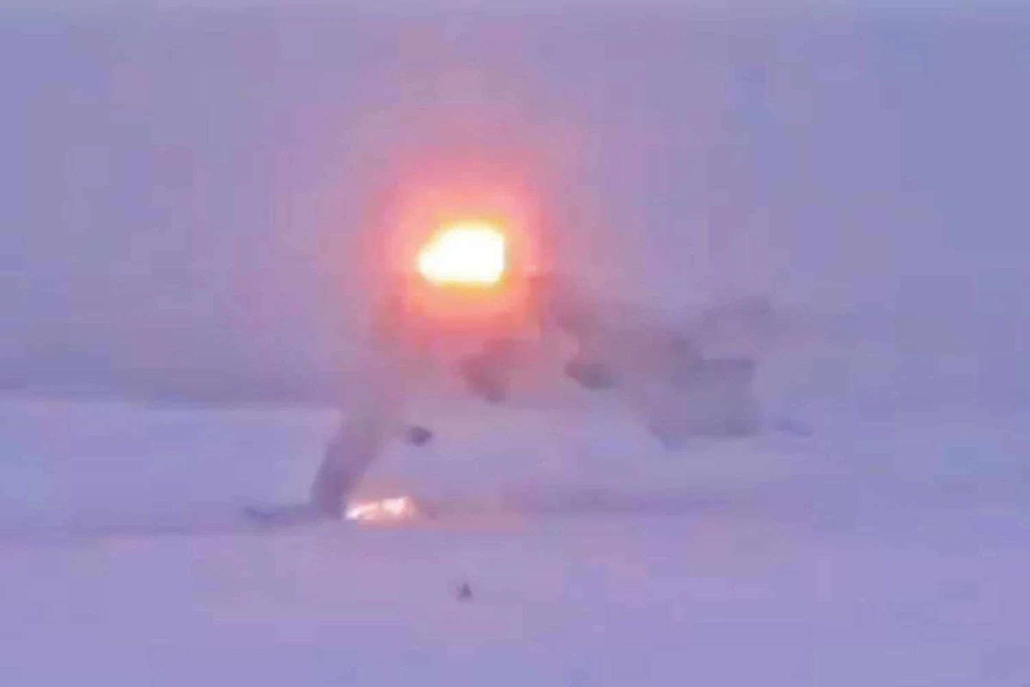 Vídeo mostra momento do acidente com um bombardeiro russo Tu-22M3