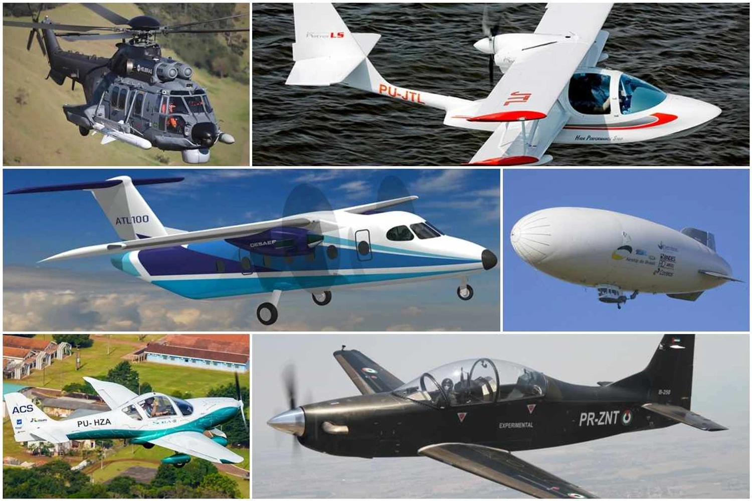 A indústria aeronáutica brasileira muito além da Embraer