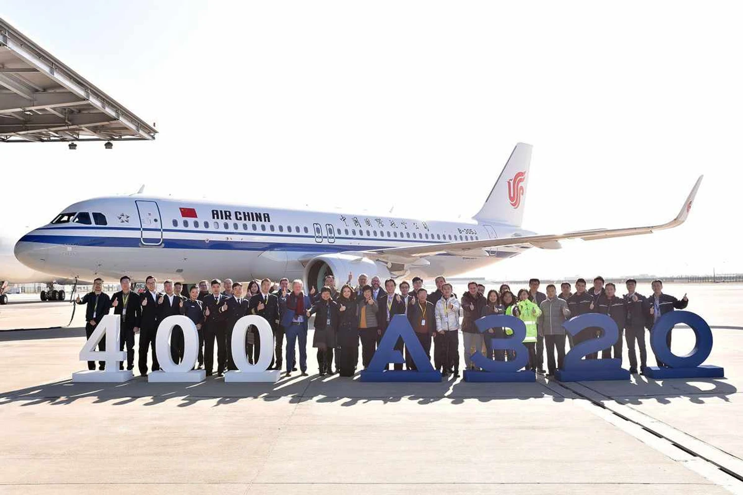 Governo chinês repete agrado à Boeing e encomenda 300 aviões da Airbus
