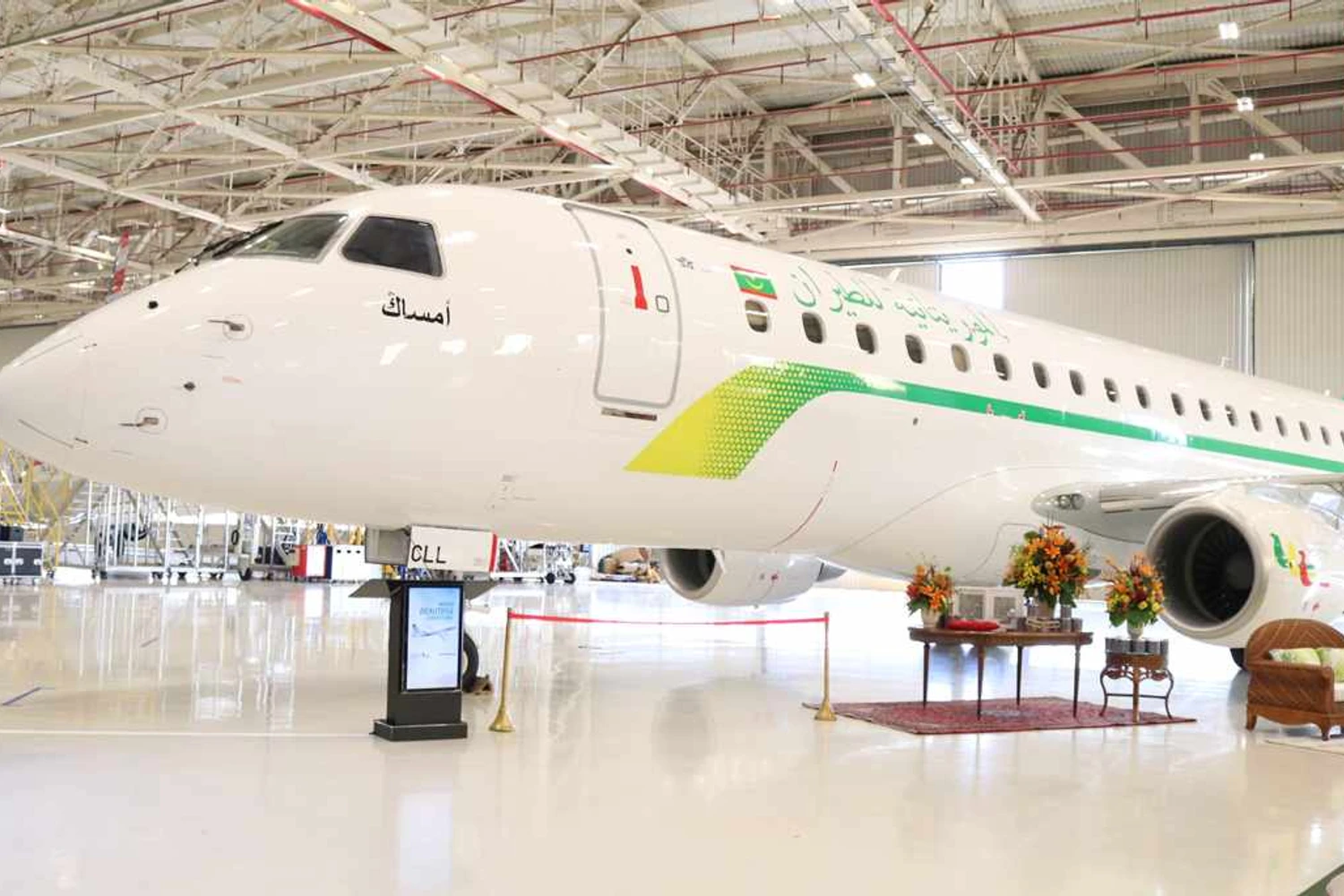 Embraer entrega primeiro E175 para uma companhia da África