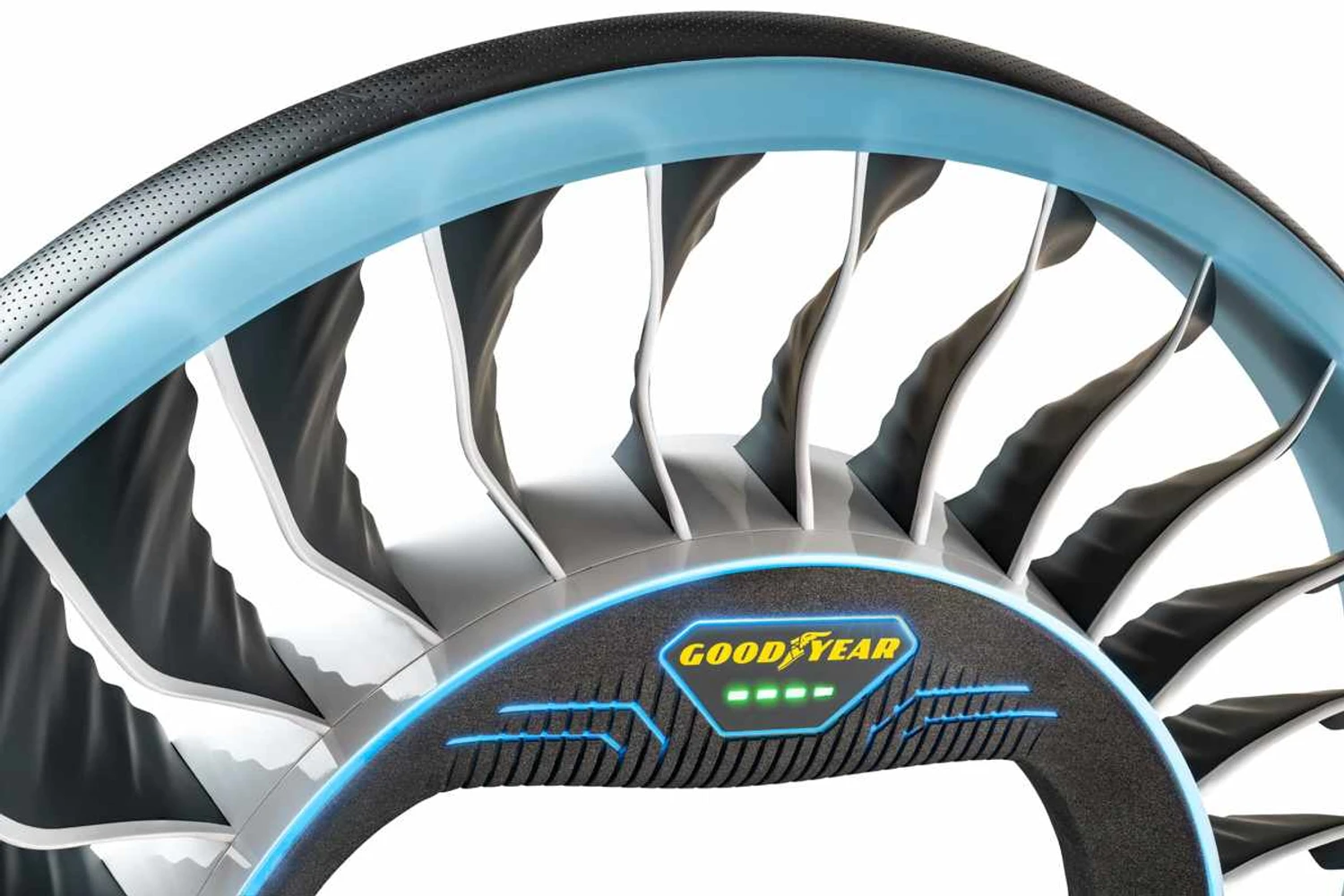 Goodyear apresenta protótipo de pneu para carros voadores